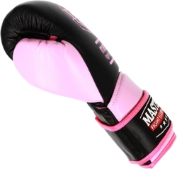 Boxing gloves RBT-PRO-TRAIN black-pink 10 oz