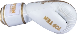 Boxing gloves RTT-POWER INK GOLDEN STAR white-gold