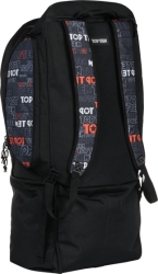 TOP TEN “BE4” Backpack, Black and Red, 57 cm x 44 cm x 33 cm