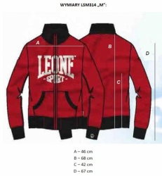 man's sweatshirt LEONE LSM314/S16