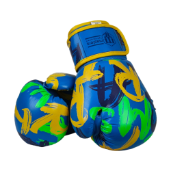 Boxing gloves MASTERS RPU-VIBEZ 10 oz BLUE