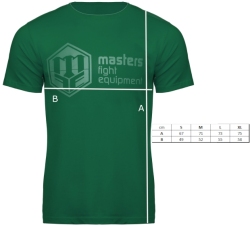 Cotton T-shirt MASTERS TS-GREEN