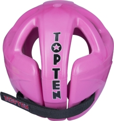 (S) Headguard TOP TEN AVANTGARDE KTT-2 S white (WAKO APPROVED)