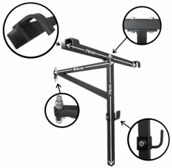 WD-10S bag hanger for ladders with a rotary hook