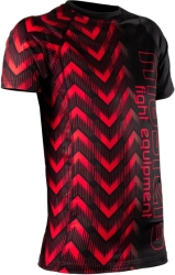 Rashguard short sleeve MASTERS PULSE RSG-P black-red