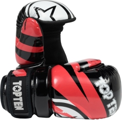 Open gloves ROTT-URBAN ARTS black -red (WAKO APPROVED new)