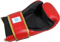 (S) Open gloves ROSM-MASTERS (WAKO APPROVED) red M