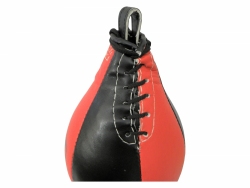 Reflective ball on rubber D-BALL SPT-MFE black and red