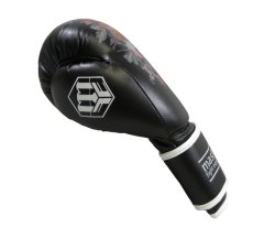 (S) MASTERS RPU-FLOWER Boxing Gloves 10 oz black