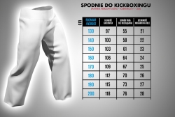 Kickboxing pants MASTERS SKBP-M