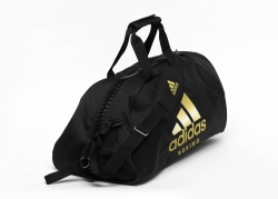 ADIDAS BOXING sports bag black/gold M