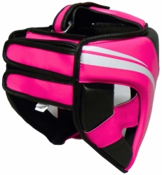 Sparring headguard KSTOP-PU-FT pink