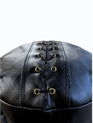 Boxing bag leather 140 cm x 40 cm filled - WWS-14040-1H black