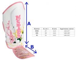 (S) Shin and instep MJE-NS-ART-PINK XXXS