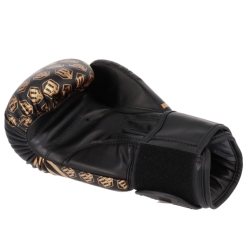 Boxing gloves RPU-20 MASTERS 14 oz black-gold