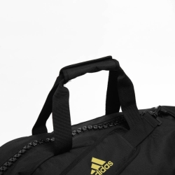 ADIDAS BOXING sports bag black/gold M