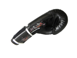 (S) MASTERS RPU-FLOWER Boxing Gloves 10 oz black