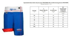 Reversible boxing shorts MASTERS
