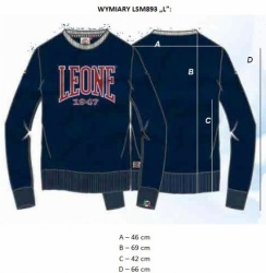 man's sweatshirt LEONE LSM893/S16