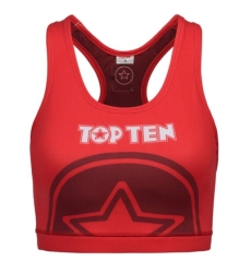 Sports crop top TOP TEN ‘WAKO’ (WAKO APPROVED)