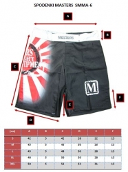 MMA Shorts MASTERS SMMA-6