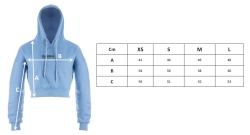 Women's hoodie MASTERS BW-BLUE