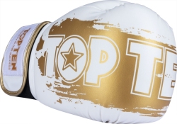 Boxing gloves RTT-POWER INK GOLDEN STAR white-gold