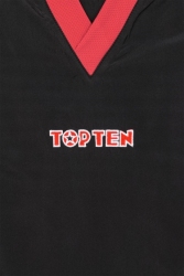TOP TEN ‘Star Edition’ black and red pointfighting outfit (WAKO APPROVED new)