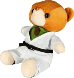 BUDOBEAR KARATE mascot 40 cm