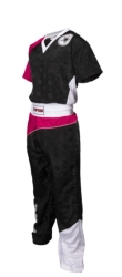 TOP TEN ‘BOW’ kickboxing outfit, black and pink, XL (190 cm)