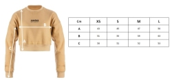 Women's sweatshirt MASTERS BW-BEIGE