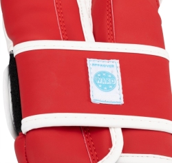 Boxing gloves TOP TEN RTT-NTB Marks 10 oz red (WAKO APPROVED)