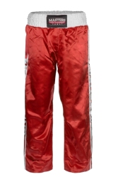 (S) SKBP-100W long sports pants XXXXS red (WAKO APPROVED new)