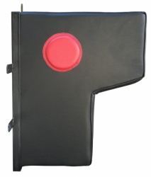 Wall kicking shield PNS-S natural leather