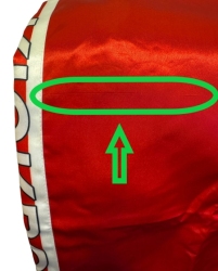 (S) SKBP-100W long sports pants XXXXS red (WAKO APPROVED new)