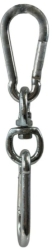 Metal hanger for a bag