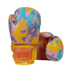 Boxing gloves MASTERS RPU-VIBEZ 10 oz PINK