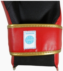 (S) Open gloves ROSM-MASTERS (WAKO APPROVED) red M