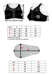 (S) Breast protector for women MASTERS - OP-1W (WAKO APPROVED)