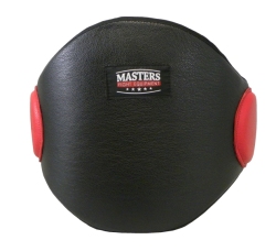 (S) Abdominal training pad OT-B MASTERS made of natuaral leather