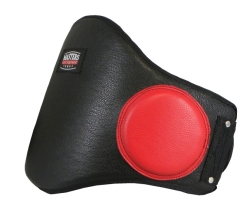 (S) Abdominal training pad OT-B MASTERS made of natuaral leather