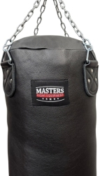 Leather punching bag full MASTERS 140 cm x 40 cm WWS-14040-1