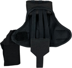 Boxing gel bandages MASTERS BBŻ-GRIP black