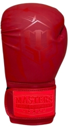 Boxing gloves MASTERS RPU-RED/RED 10 oz