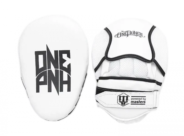 (S) Focus pads ŁZ-PU-1 “ONE PUNCH” white PAI..