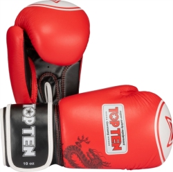 Rękawice bokserskie RTT-LEGACY 10 oz czerwone (WAKO APPROVED)