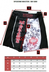 Spodenki do MMA MASTERS Kids- SM-5000