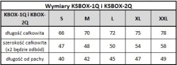 Koszulka bokserska MASTERS - KBOX-2Q XXL