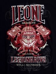 T-shirt męski LEONE LEGIO04 czarny 