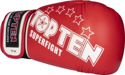 Rękawice bokserskie TOP TEN RTT-10 SUPERFIGHT 3000 STARS (WAKO APPROVED new)